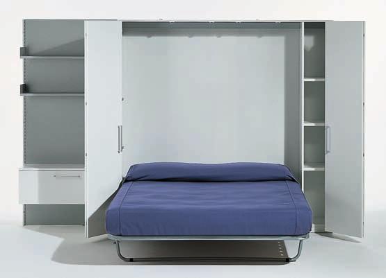 wallbeds can be used in conjunction with