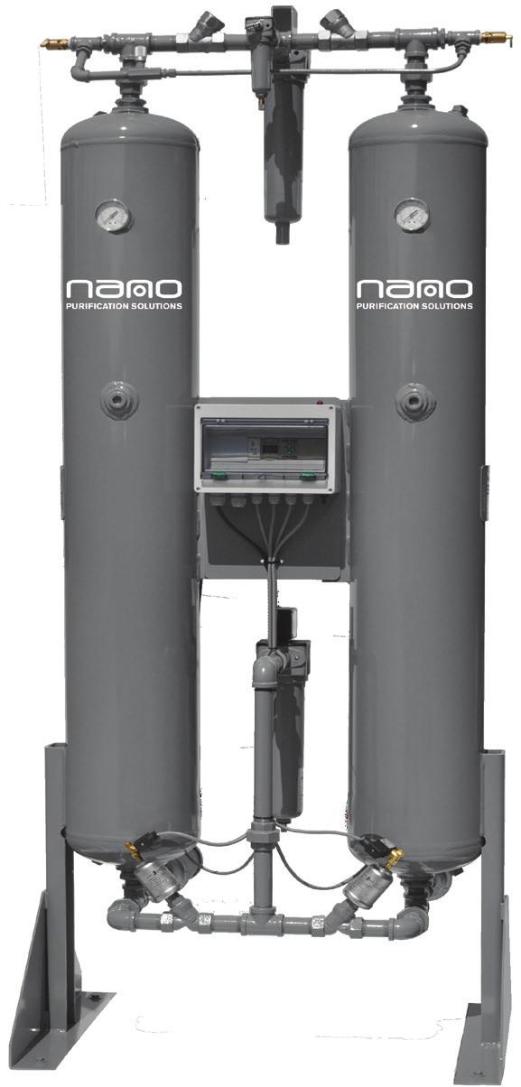 nano D twin tower air dryers Ambient air contains high levels of moisture, dust, hydrocarbons and other contaminants. Under pressure these contaminants are concentrated to harmful proportions.