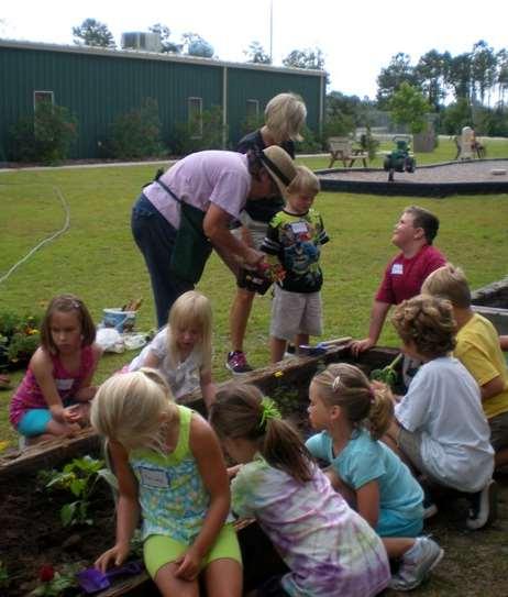 Volunteering: Class Projects Garden by the Month guide for Chatham County Develop and lead