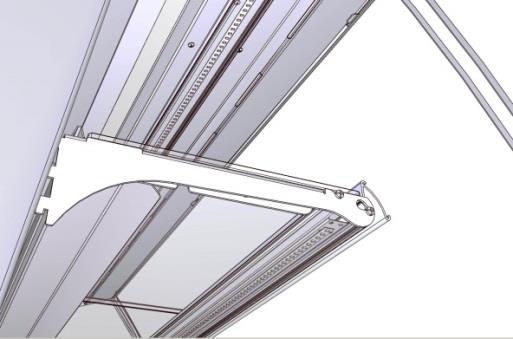 Lighting All cabinets are fitted with high efficiency LED lighting strips in the ceiling of the cabinet and below each