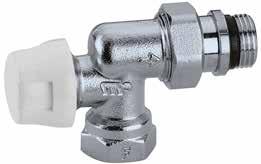 page 6 of 12 CONVERTIBLE RADIATOR valves The following series of convertible radiator valves are typically used for controlling the fluid in the emitters of heating systems.