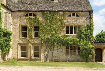 Maugersbury Manor forms the major part of the building and has been separated into the primary dwelling.