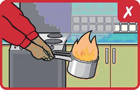 Deep-frying food If you regularly deep-fry food, consider buying an electric deep-fat fryer. They have thermostats fitted so they can t overheat and are safer to use.