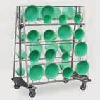 31" 3) 135 mm / 5.31" 4) 135 mm / 5.31" C1185 - Loading trolley for sterile containers.