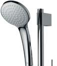 l/min (B9832AA) 1750 mm IdealFlex flexible hose Metal sliding bar 600 mm 1-functional hand shower, 100 mm, 8 l/min (B9833AA)