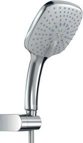 100 mm, 8l/min (B0019AA) 3-functional hand shower, 100 mm, 8l/min (B0020AA) 1750 mm IdealFlex flexible hose