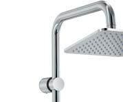 IDEALRAIN CUBE Shower system with exposed thermostatic mixer A5833AA 2013 IDEALRAIN SOFT Shower system with