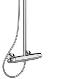 IDEALRAIN BASIC Shower system with exposed thermostatic mixer A6421AA IDEALRAIN BASIC Bath & Shower system with exposed thermostatic mixer A6426AA Shower exposed thermostatic mixer Plastic shower