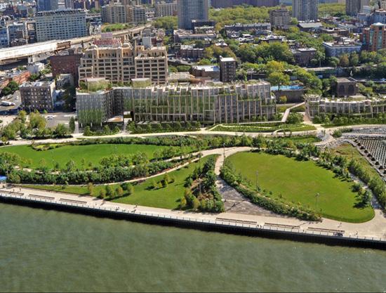 85-acre (34 ha) revitalized waterfront park. Google Images http://www.