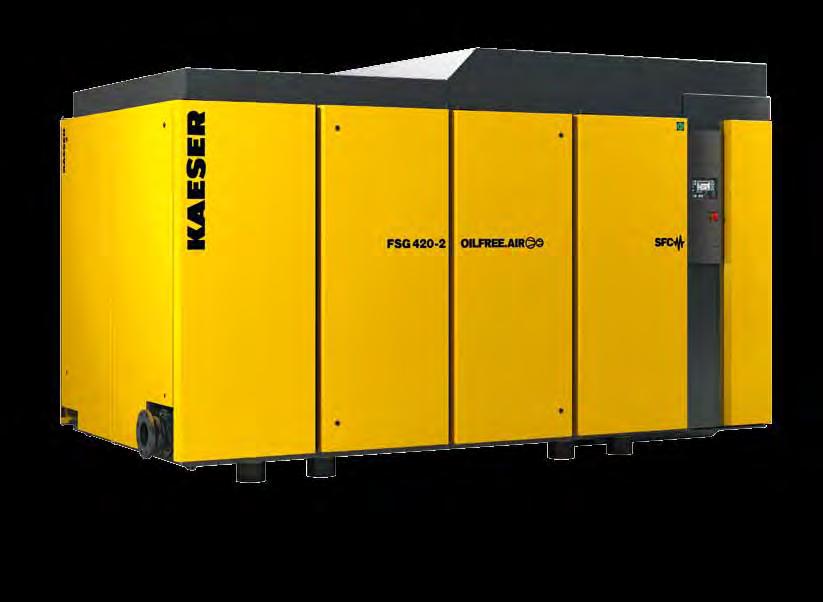 systems: Lowest possible compressed air costs and maximum availability can be guaranteed only through a combination of perfect interplay between energy efficiency and service / maintenance, and by