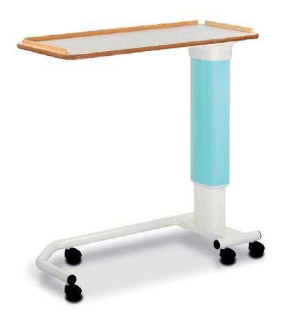 Overbed & Overchair Table - Laminate BS EN 438-2: 2016 High-pressure decorative laminates (HPL).