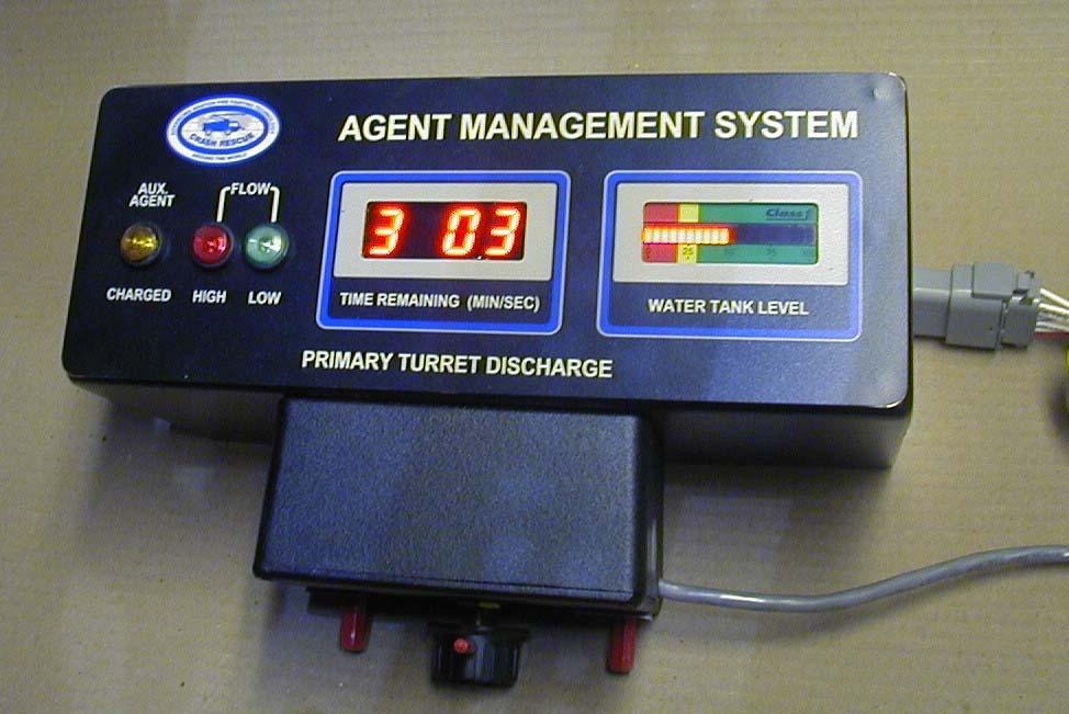 Agent Management New tools are available to advise the operator the status of the agent on board. We have shown that attacking with a high flow rate may not be any more effective than a low flow rate.