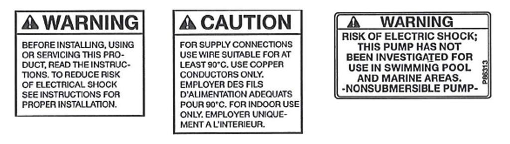 When used, the safety alert symbol means ATTENTION! BECOME ALERT! YOUR SAFETY IS INVOLVED! FAILURE TO FOLLOW THE INSTRUCTIONS MAY RESULT IN A SAFETY HAZARD.