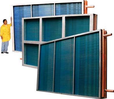 Condenser Coils Condenser coils are designed for high ambient as well as dusty environmental conditions.