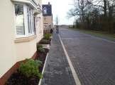 Porous Paving and Central reserve Drains Over the edge drainage works well Porous Pavements Maintenance Make
