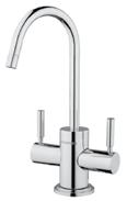 thermal fuse Faucet sold separately Dual Temperature Drinking Water Faucets Solid stainless steel construction with ceramic disc-type valves Insulated spout