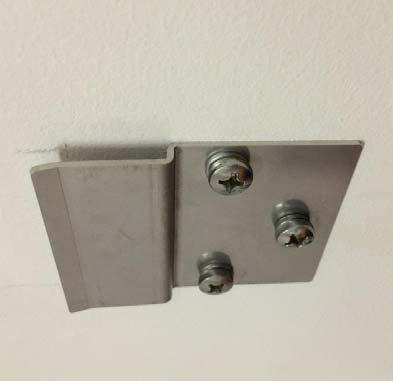 5. Use a wall-mount bracket as a template to mark the required screw hole positions on the wall. 6.