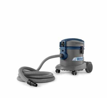 POWER T WD 22 P EL WET & DRY VACUUM CLEANERS WITH POWER TOOLS CONNECTION Professional wet/dry vacuum cleaner equipped with a powerful and high efficiency New Generation motor.