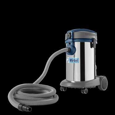 POWER T D 36 P/I EL DRY VACUUM CLEANERS WITH POWER TOOLS CONNECTION Medium capacity dry vacuum cleaner equipped with a powerful and high efficiency New Generation motor.