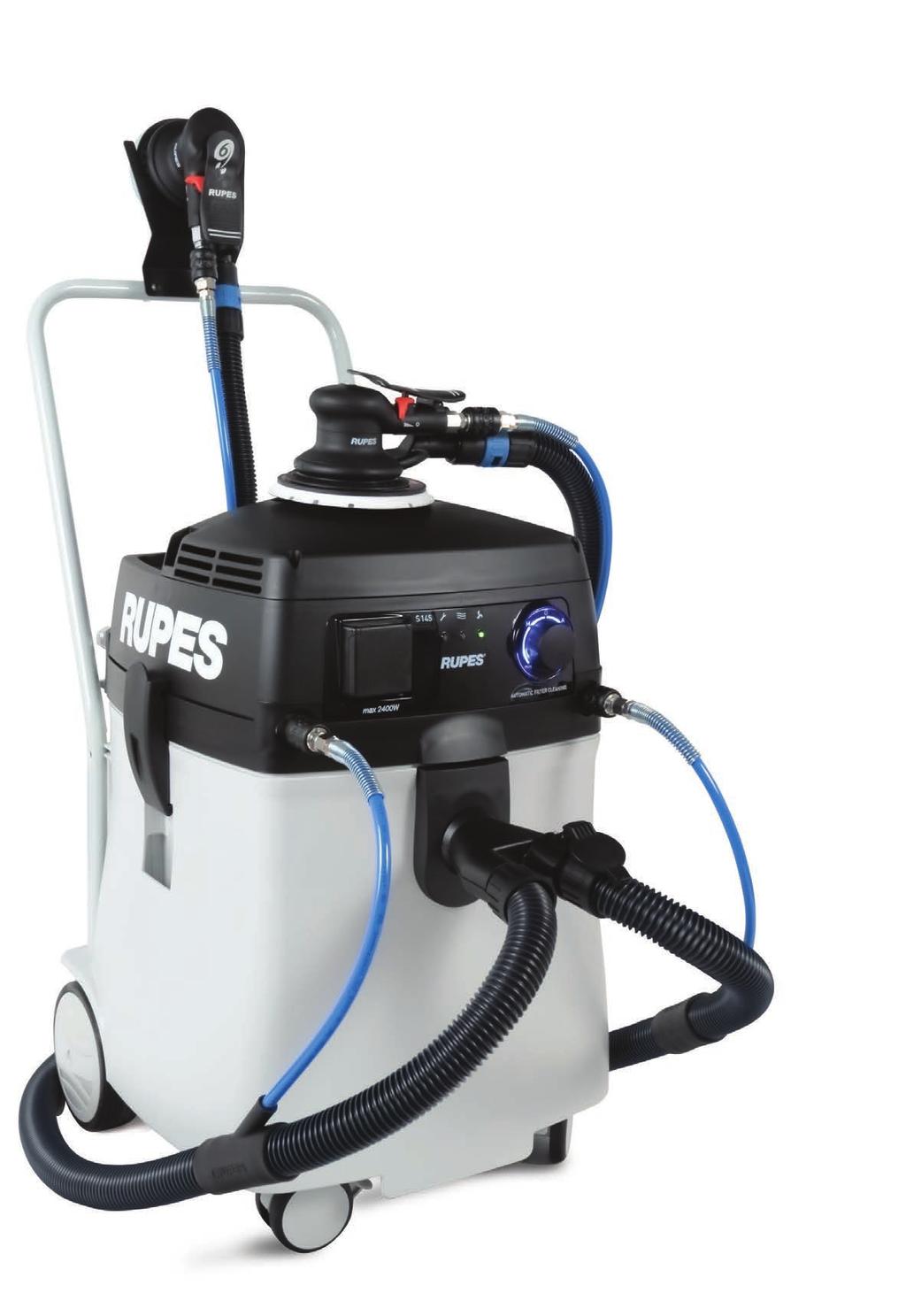 WHAT CAN THE RUPES S145 MOBILE DUST EXTRACTION SYSTEM DO FOR YOU?