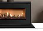 Frame Options Studio fires have many frame options available, including a number of different styles in steel or glass, as well as various