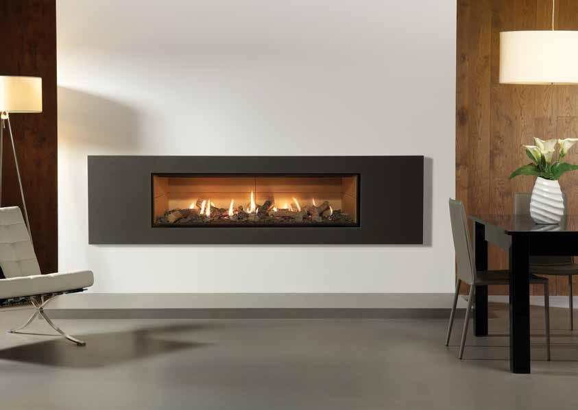 Summary & Options Diverse and versatile, the Studio fire range offers numerous possibilities from stylish frames and lining options to installations without a chimney.