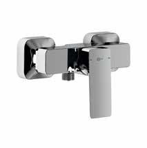42 Technical specifications 43 FITTINGS continued Bidet mixer with pop-up waste and flexible hoses Shower mixer wall mounted Bath & shower mixer wall mounted Shower mixer kit 2 suitable for concealed