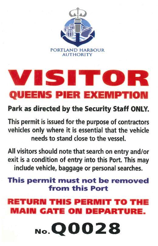 Those vehicles without an exemption will be towed away.