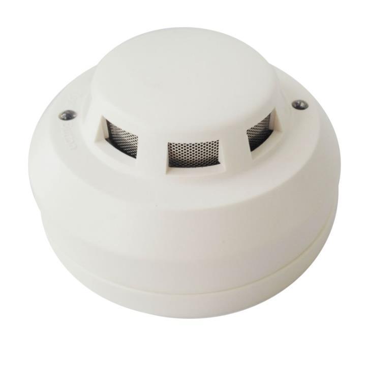 Hardwired Photoelectric Smoke Detector SMODET2 - Sensor Type: Infrared Photoelectric Diode - Dust and insect proof - Detection