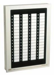 CE Directives (EMC), INCERT (Belgium), ICASA (South Africa), FCC/IC, UL/ULC 32/64 Point Graphic Annunciators PC4632 & PC4664 Egg-crate backplate for flexible LED locations Pre-printed point display
