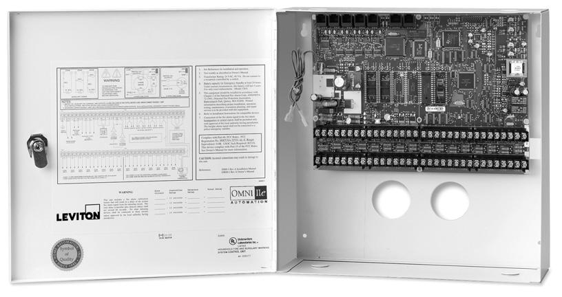 The Omni IIe EN50131 and PD6662 Compliant Controller omni APPLICATION Omni IIe is an ideal and economical choice for homes and small businesses.