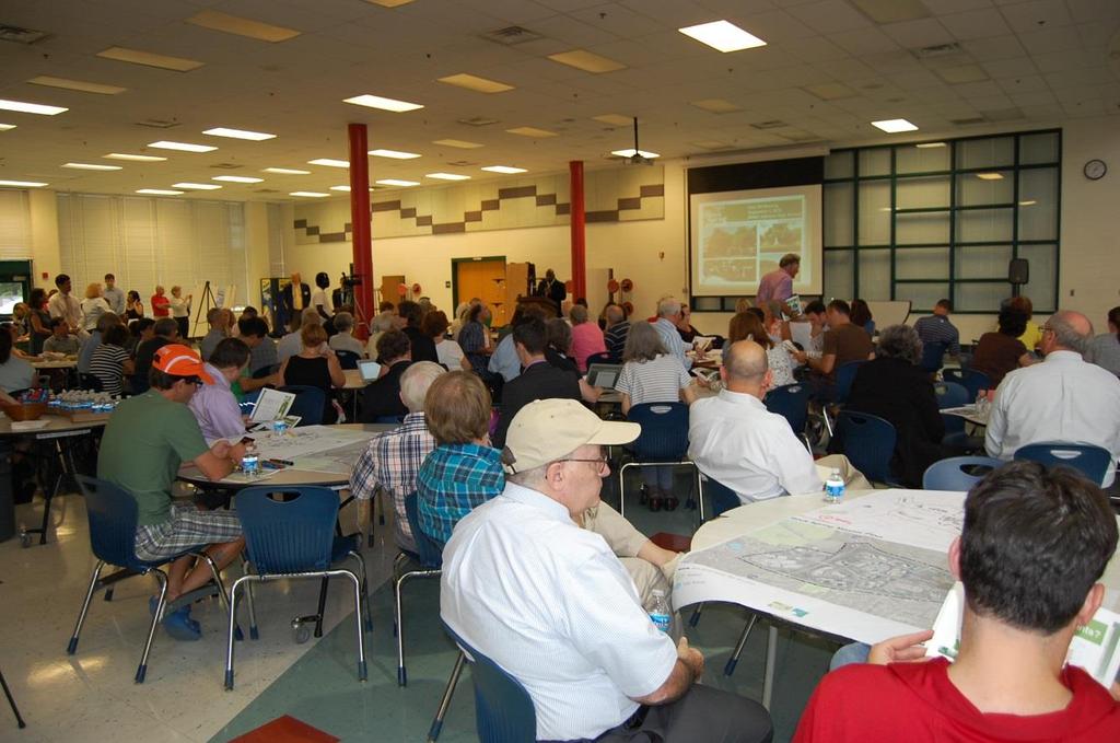 September 1, 2015 Master Plan Kick-off Meeting at Walter Johnson High School Citizens participating at Rock Spring Master Plan Kick-off Meeting The dominant concern expressed by a majority of the