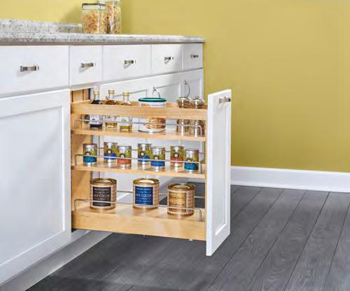 They provide storage for many on-counter tools & cooking staples without sacrificing