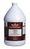 MicroLife Liquid Humates Plus Use for: Tough Soils, Salty Soils, Compacted Soils, Turf Grass, all Ornamentals, Perennials, Flowers and Food
