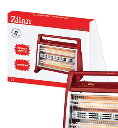 ZLN1084 ZLN1114 1200W 3 quartz tubes Adjustable thermostat Safety switch QUARTZ HEATER ZLN8815 1500W