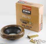 65 premium WAX BOWL RING Heavy weight 100% petroleum wax Fits 3 and 4 openings Waterproof and odorproof Remains flexible, will not harden or deteriorate Complies with Federal specification
