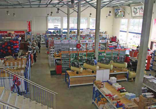 ... and these are just some of our pride... A view of the inside of the store which caters for both the DIY, the industrial and the welding markets.