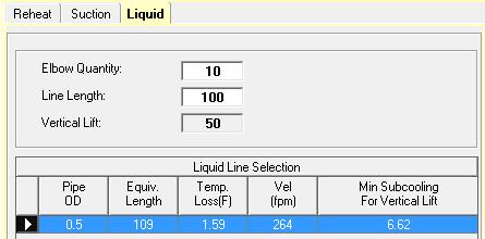 Selection Scenario #1 ECat Liquid Line