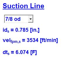 riser = 3/4 OD 6.1 tons per circuit 8.