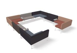 Myriad Myriad is a diverse selection of upholstered modular furniture,
