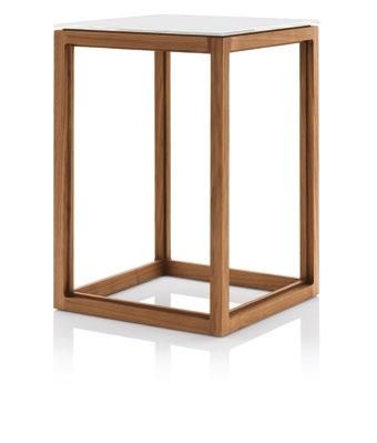 Metro The Metro collection of three different sized occasional tables draws its