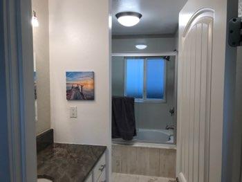 1. Room Master Bathroom Ceiling and walls are in good condition overall. Accessible outlets operate. Light fixture operates. 2. Electrical GFI outlets within 6 feet of the water sources. 3.