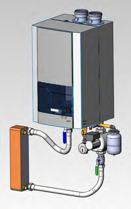 Accessories Single For R40 EVO single boiler installations, a
