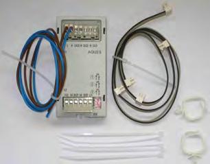 communication cable to the LMS14 boiler management unit. Maximum 3 AGU2.