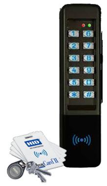 anti-passback, anti-tailgate Keypad tamper lockout Request-to-Exit/Enter input Choice of door sense/relay inhibit input functions Forced entry Door ajar Inhibit relay 1 or 2 Auto relock when door