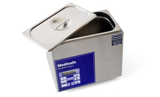 Ultrasonics & Washer Disinfectors Compliance to Best Practice HTM 01-05 at the touch of a button Reliance PC+ (MED1119PC) Medisafe ultrasonic cleaning technology offers effective decontamination of
