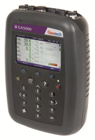 The GA5000 is built for the landfill gas market and measures critical gases within landfill applications % CH4, CO2 and O2.