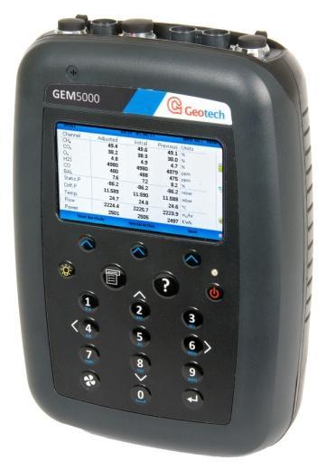 5% after calibration for CH4 and CO2 (+/- 1% O2) On board context-sensitive help to guide you through every step of using the analyser Optional Gas Analyser Manager Software (GAM) for ID set up and