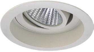 colour temperature as Adjustable round/square ceiling recessed LED Down Light, die cast