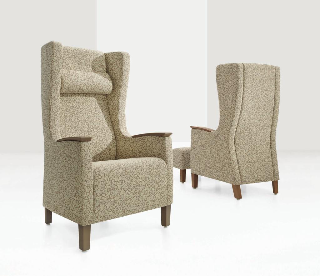 wingback The new Primacare Wingback has a healthcare compliant design that
